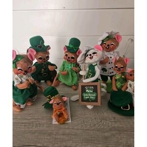 Saint Patrick Day Annalee Dolls Bundle NWT